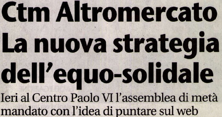 Giornale di Brescia 11 Giugno 2012